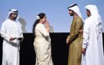Asha Bhosle at Abu Dhabi film festival on 10th Dec 2014